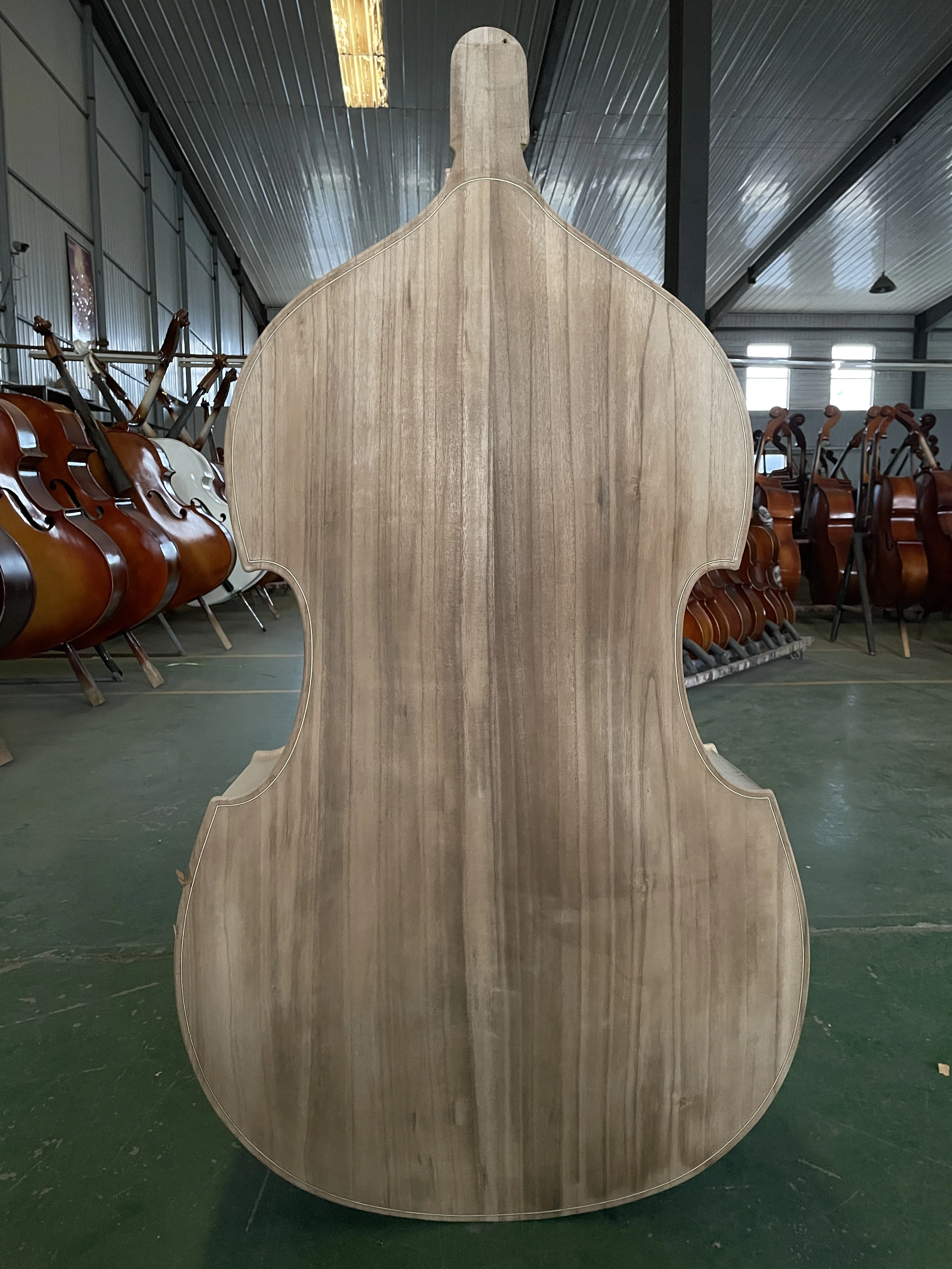 High Quality Unfinished Bass Body, White, 100% Hand Made, High Quality, 4, 3 Strings