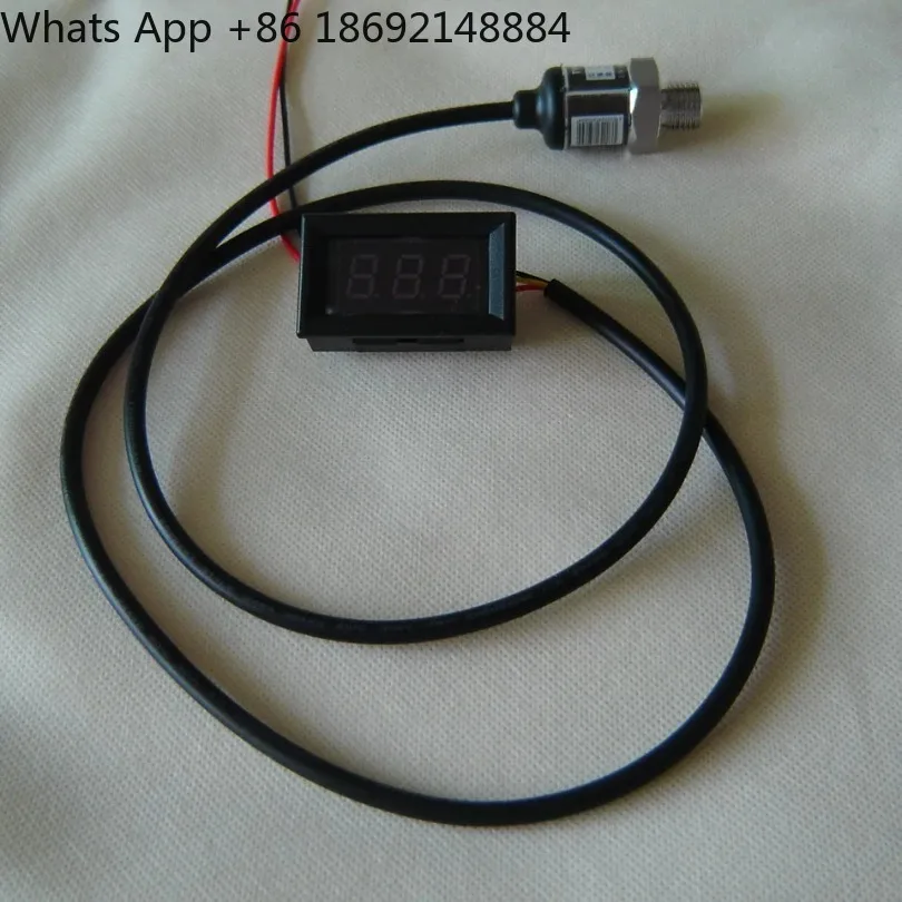 Embedded panel mounted digital pressure gauge, automotive pneumatic suspension special digital pressure gauge