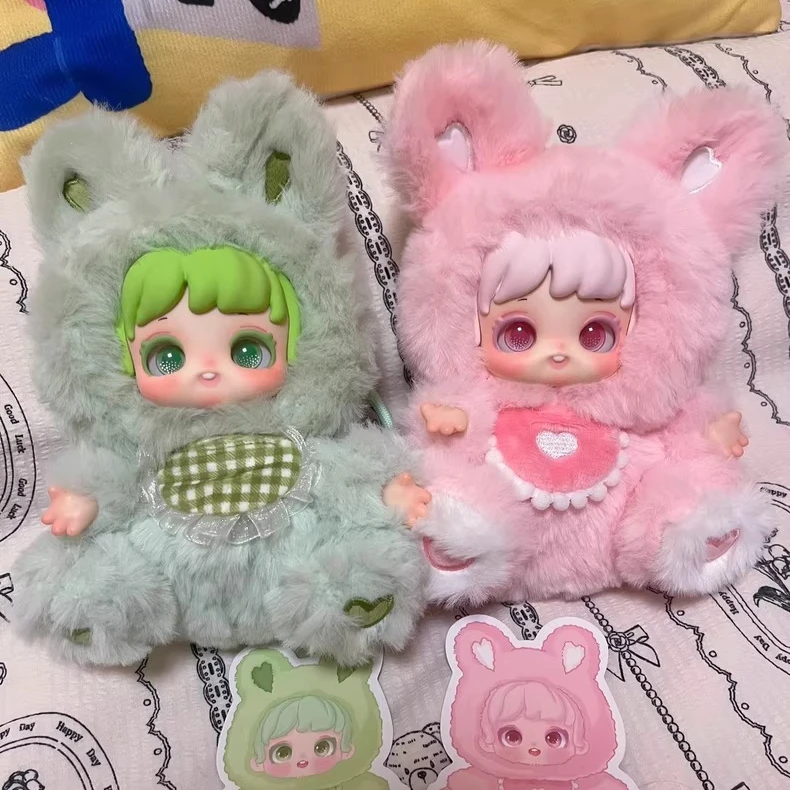 Authentic Miana Goodnight Rabbit Series Plush Blind Box Desktop Handmade Cute Doll Mysterious Box Model Surprise Girl Gift