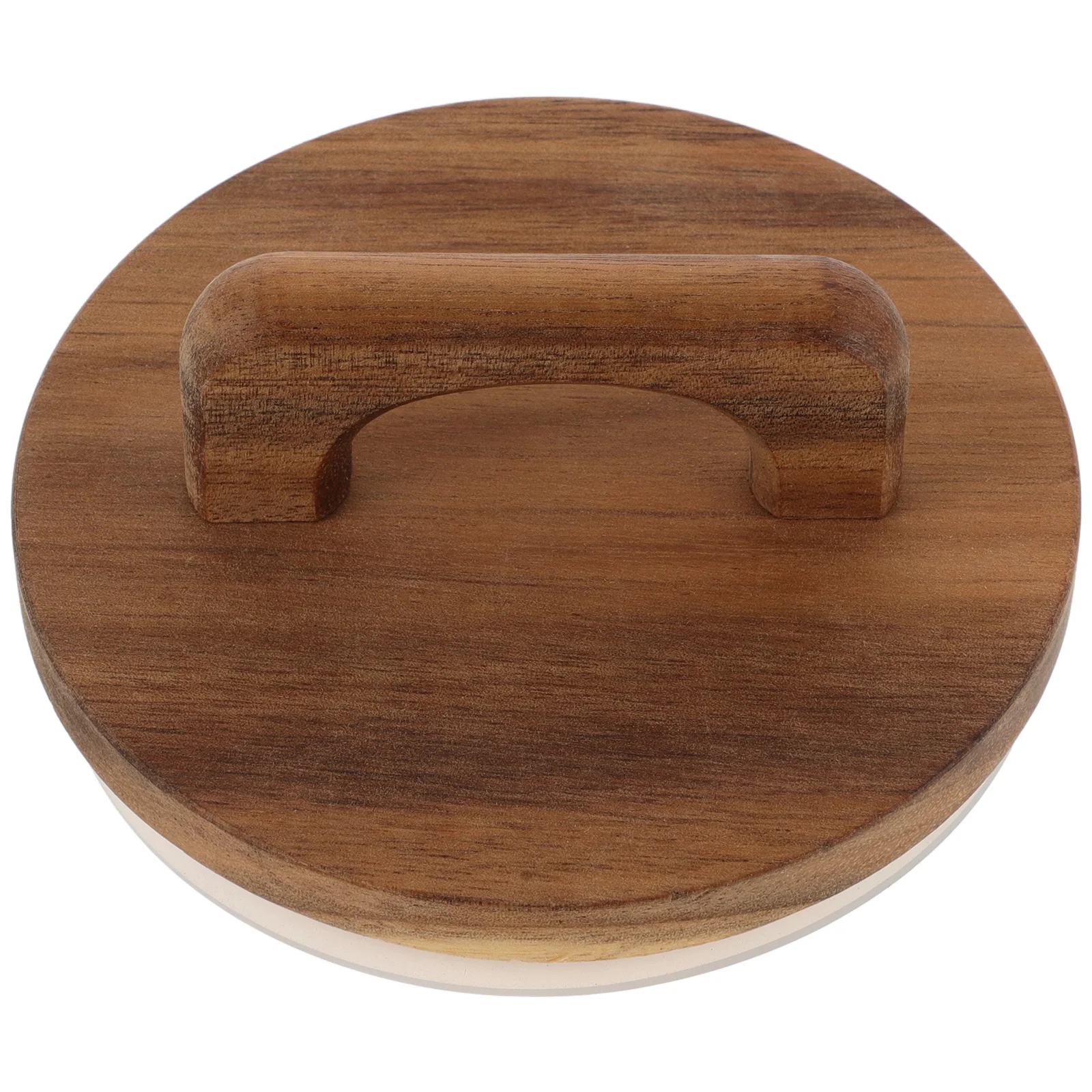 

Wood Jar Lid Round Sealed Wide Mouth Reusable Leakproof Canning Covers For Home Storage Multipurpose Sealing Lids