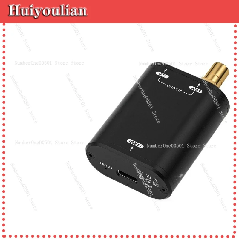 U2 Digital Interface USB to Optical Coaxial Converter XMOS XU316 Hi Fi