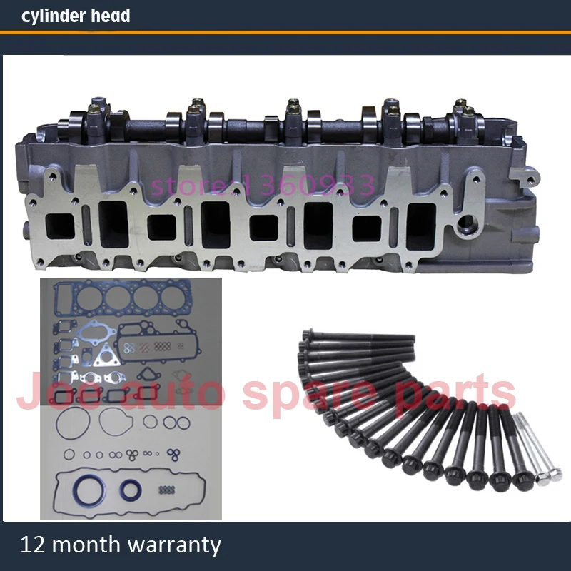 4m40T 4040-T complete cylinder head assembly for Pajero GLX Pajero GLS Montero GLX Montero GLS Canter 2.8 with full gsket bolt