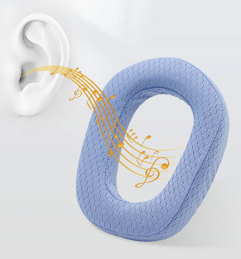 وسادات الأذن لسماعات الرأس Logitech G435، وسائد الأذن، أجزاء إصلاح أكواب الأذن #2