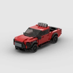 City Car Vehicle Racer Pickup Truck Building Blocks Brick Racing Super Technique Creative Garage Kid Toy MOC F150
