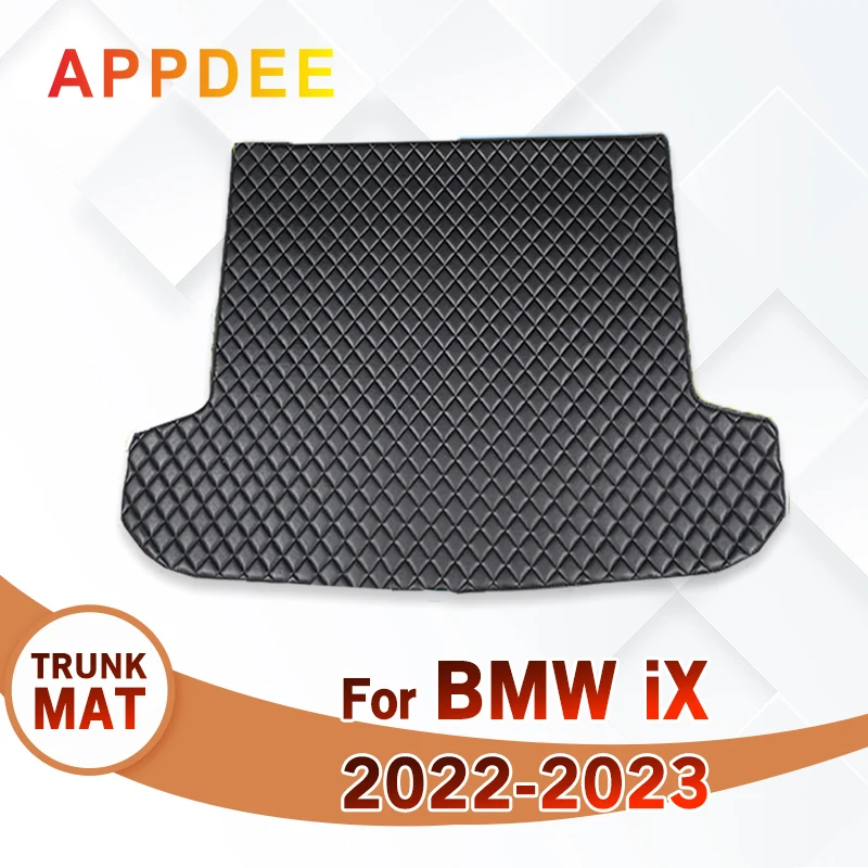 

Car Trunk Mat For BMW iX 2022 2023 Custom Car Accessories Auto Interior Decoration