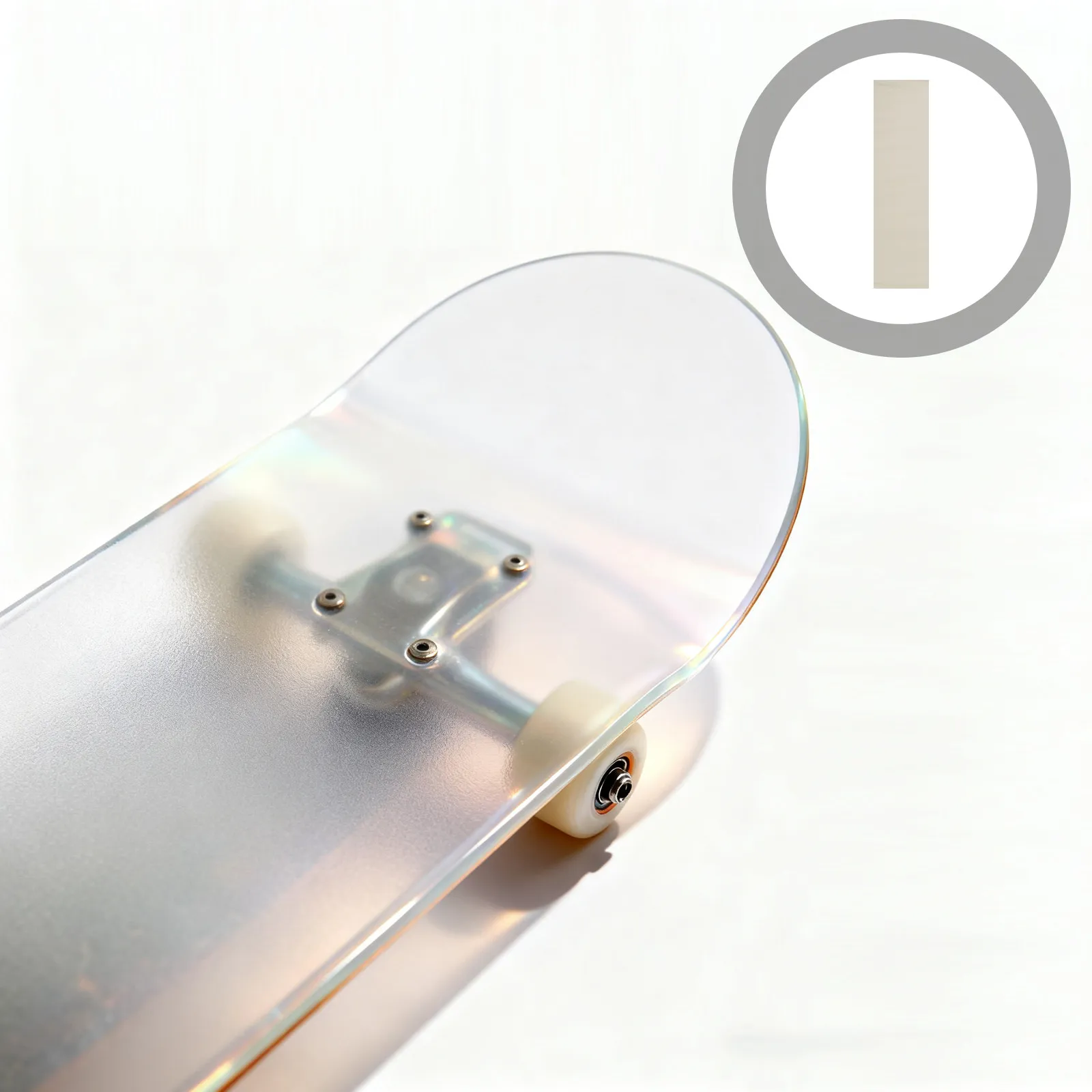 

84x23cm Skateboard Deck Grip Tape Clear Sandpaper Non Slip Long Board Surface for Anti Slip Performance Street Skating Beginners