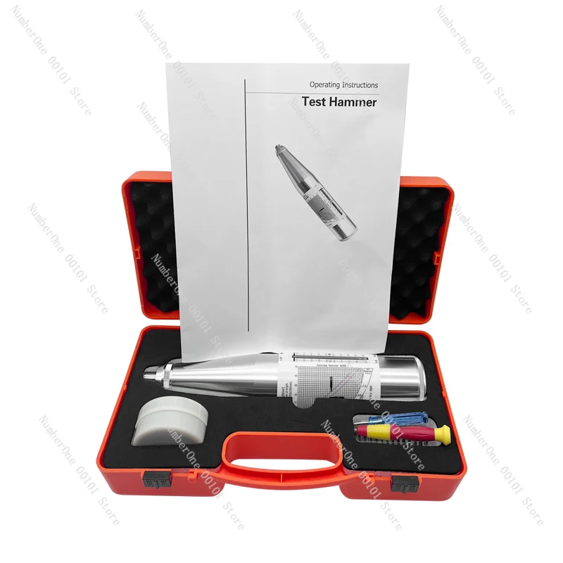 

ZC3-A Portable Concrete Rebound Hammer Tester NDT Resiliometer Schmidt Hammer With English