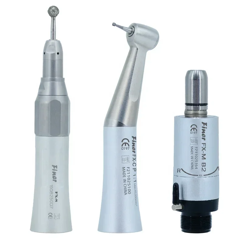 

den tal slow speed handpiece set den tal low speed handpiece kit with contra angle straight handpiece air motor