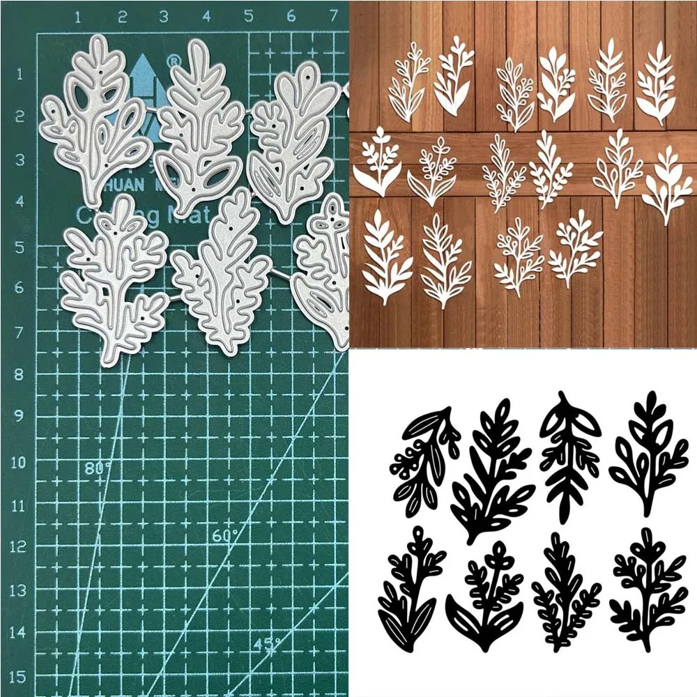 Metal Cutting Die flower Grass DIY Scrapbooking Diary Envelope Greeting Card Decorative Embossing Handcraft Paper Craft Template