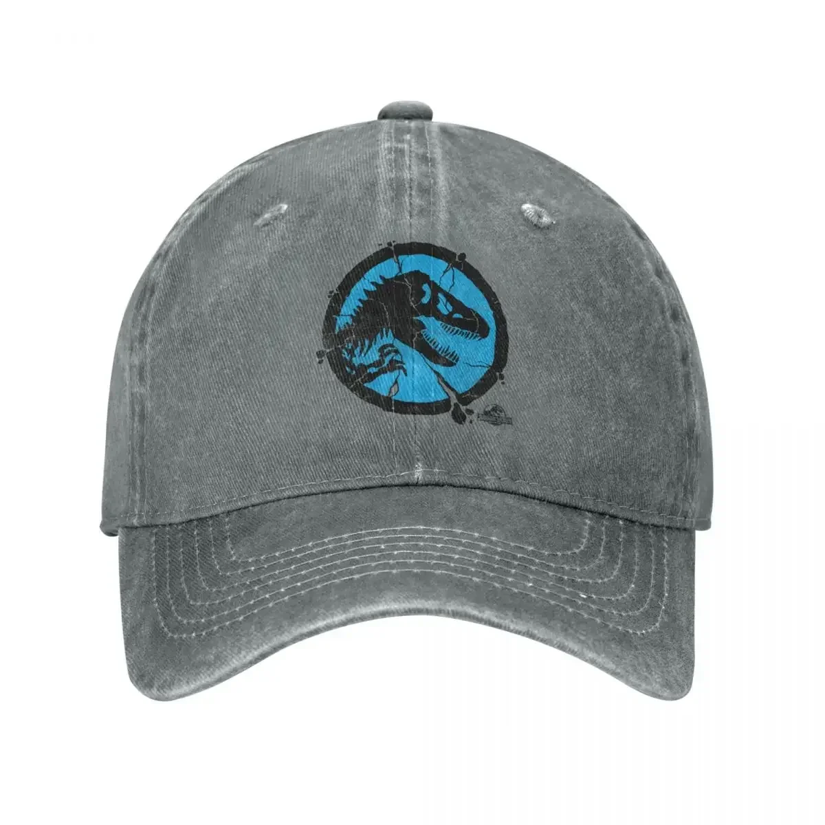 Jurassic Park Shattered Baseball Caps Vintage Funny Sports Hats Hip Hop Activities Adjustable Fit Cap Original Hat for Men Women