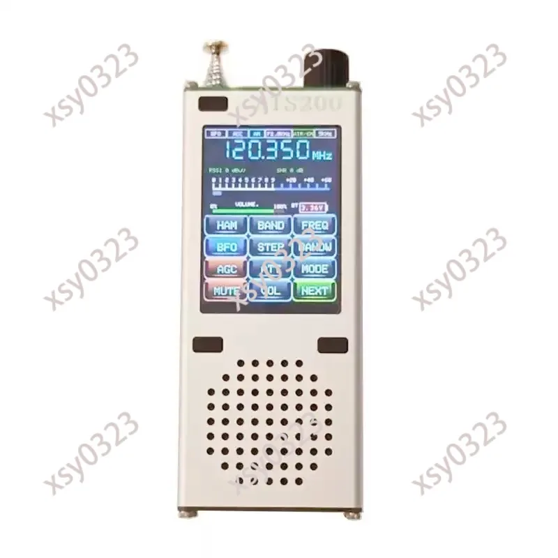 ATS200 Compact Portable Radio Receiver Full Band with SSB Feature for Aviation Communication view 5