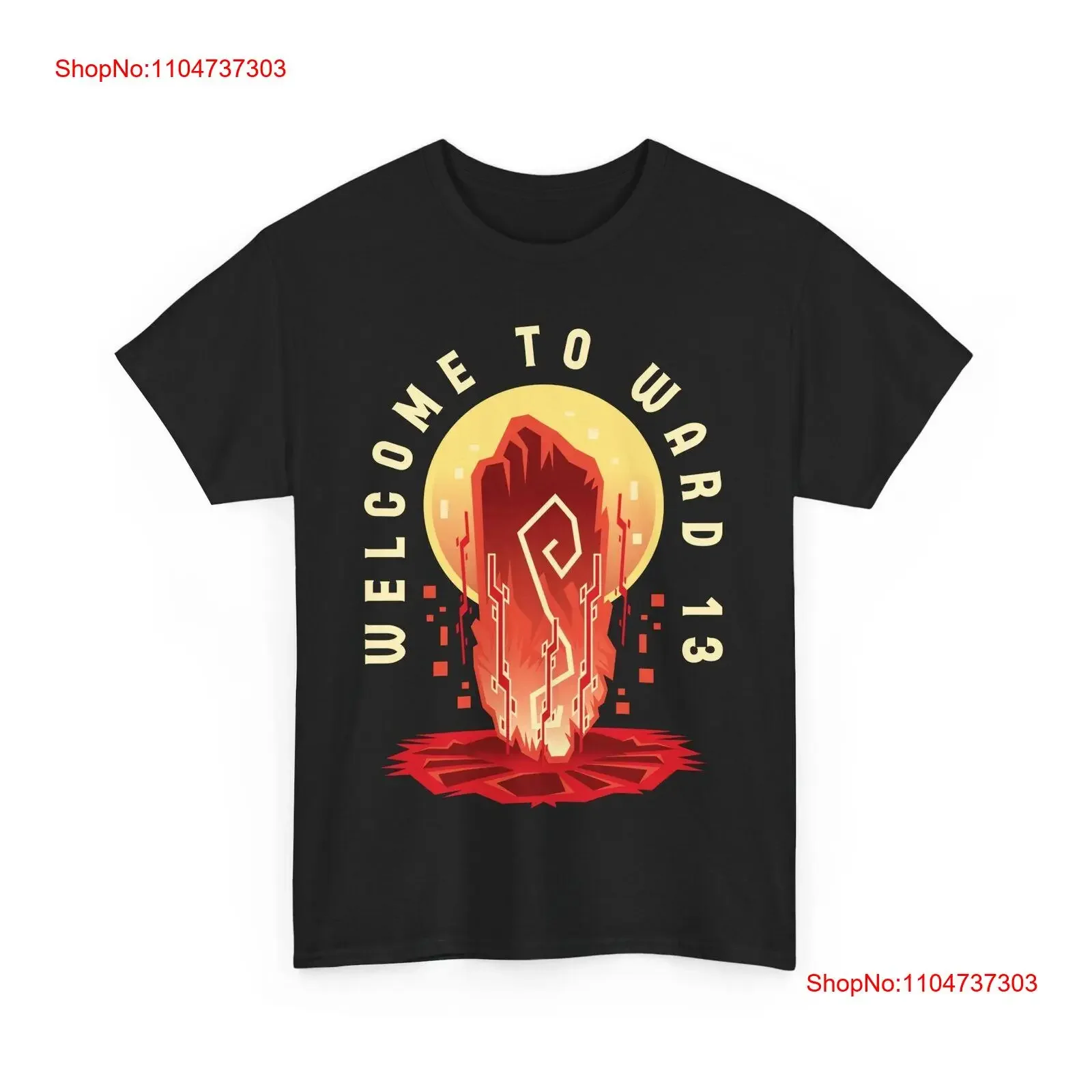 مرحبا بكم في Ward 13 كريست تي شيرت بقايا 2 لعبة فيديو من الرماد خمر غسلها تنوعا أوم الشارع الشهير امتدت #1