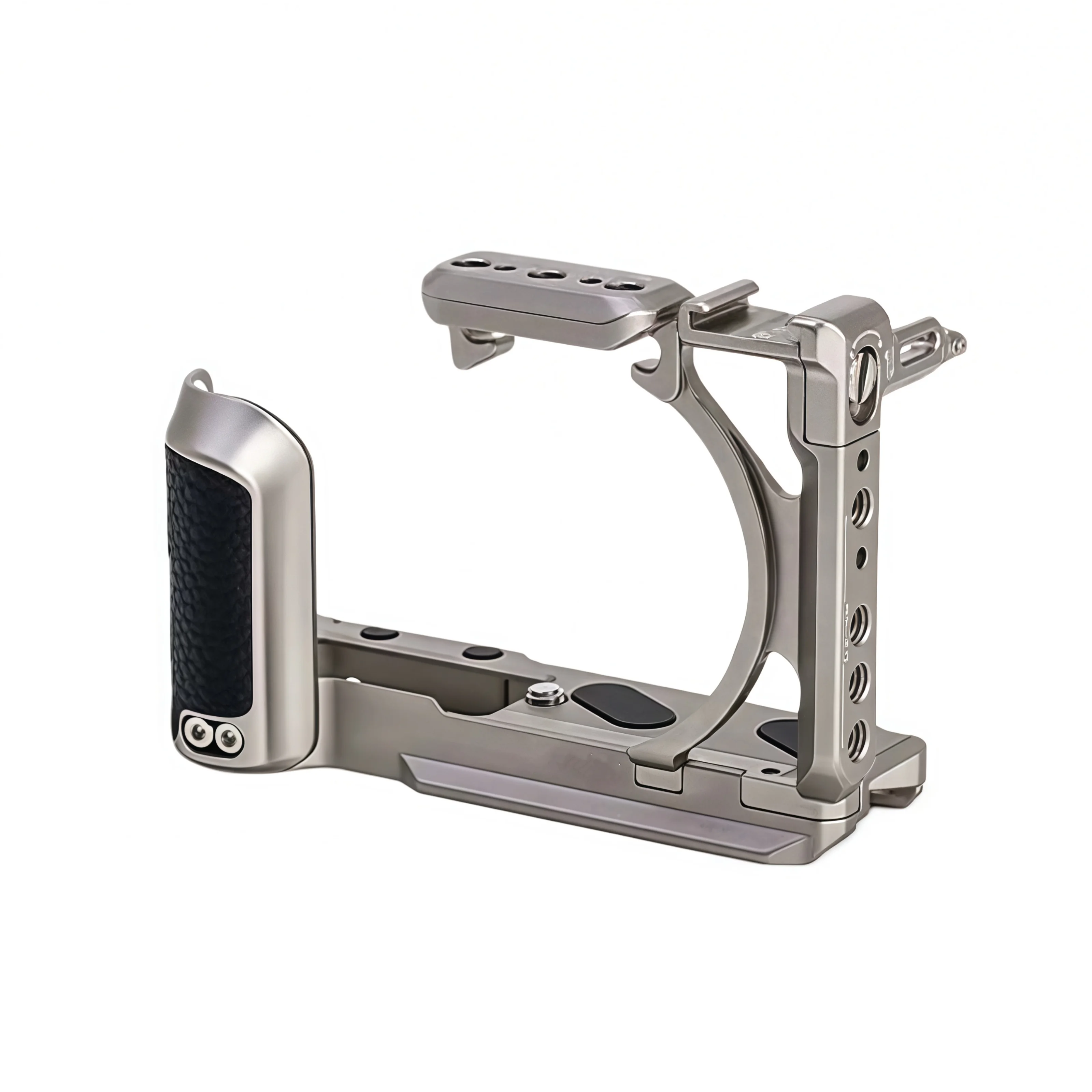 مثبت قفص الكاميرا سريع التحرير لإطار حماية من الألومنيوم لتوسيع Canon V1 VLOG