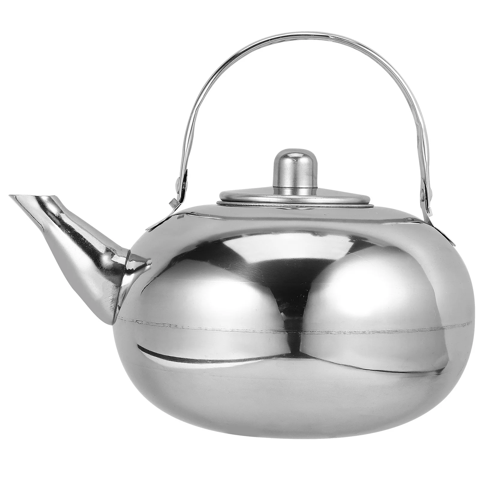 

2L Stainless Steel Tea Pot Thick Wall Insulated Thermal Kettle For Home Office Travel Vacuum Water Pot Kitchen Barware Use