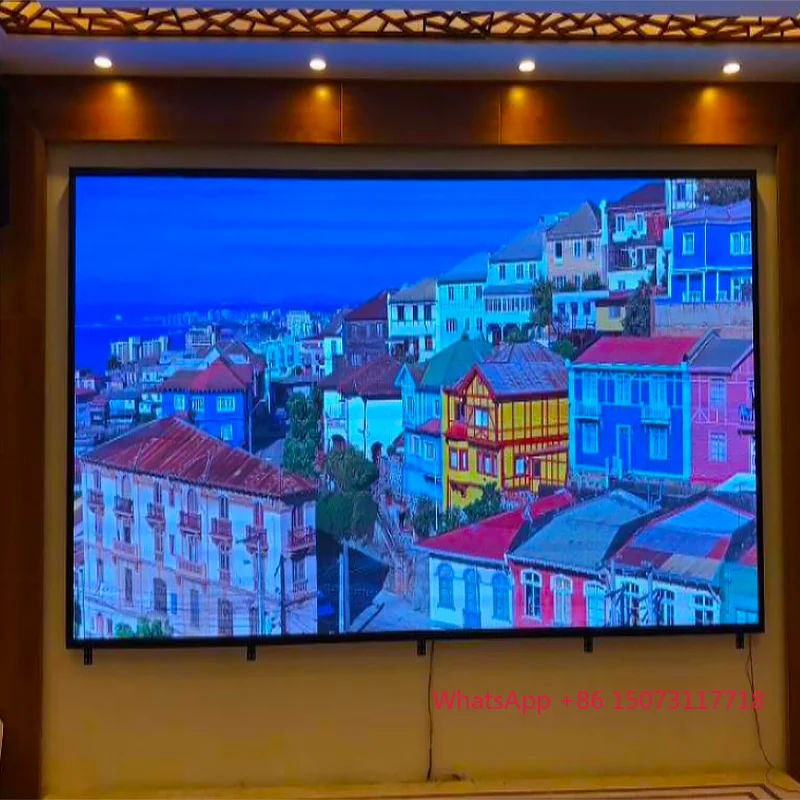 Offre spéciale pas fin P1.2 P1.5 P1.8 P2 P2.5 affichage Led panneau d'affichage Led taux de rafraîchissement élevé écran Led intérieur