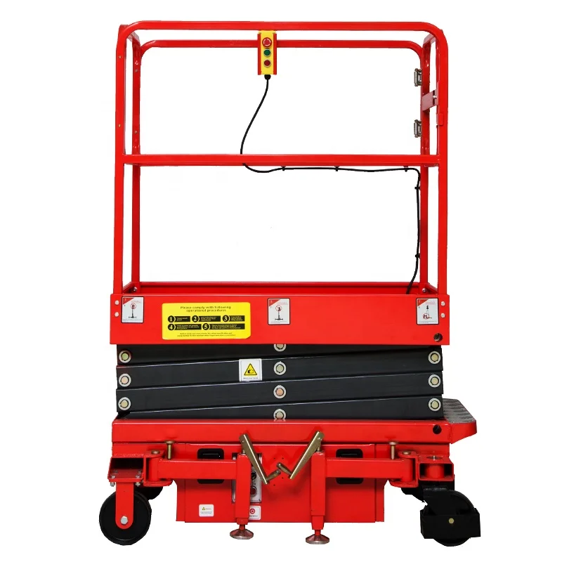 Custom Small Mini Self Propelled Lift Machine Use in Lifting Workers and Gears Best Selling Maintenance Lifting Tools