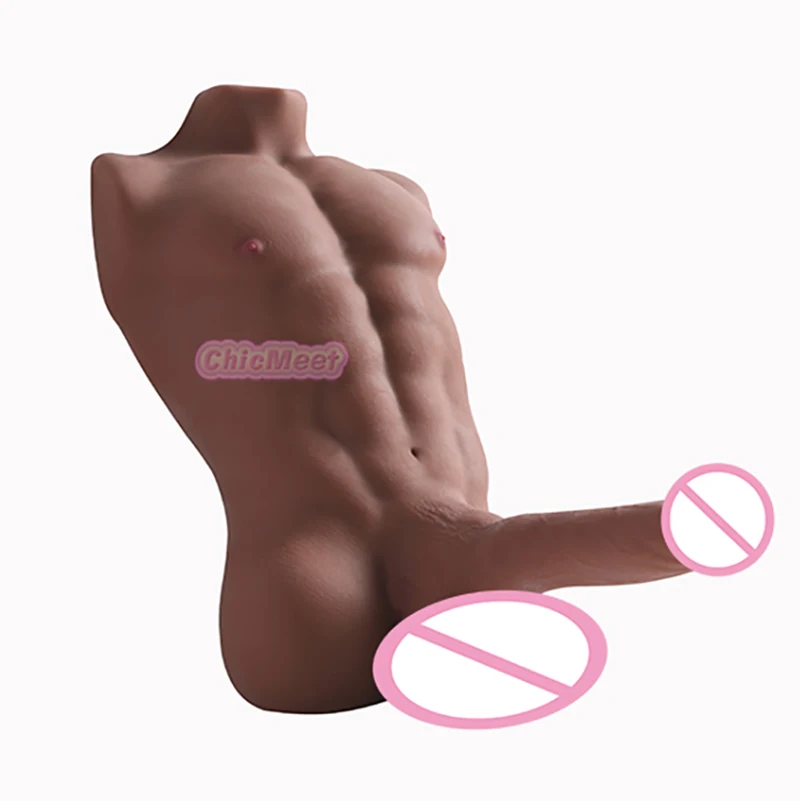 ChicMeet High-Quality Dildo Anal Insertable Adult Sex Toy Torso Doll  Masturbation Aid Realistic Design for Sensual Exploration view 2