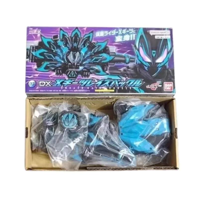 BANDAI Original Kamen Rider Geats DX negro MK9 hebilla enlace accesorios Anime figura modelo colección juguete