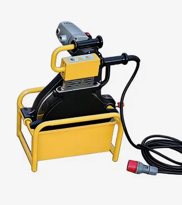 PE pipe hydraulic semi-automatic butt welding machine for gas pipeline project welding machine