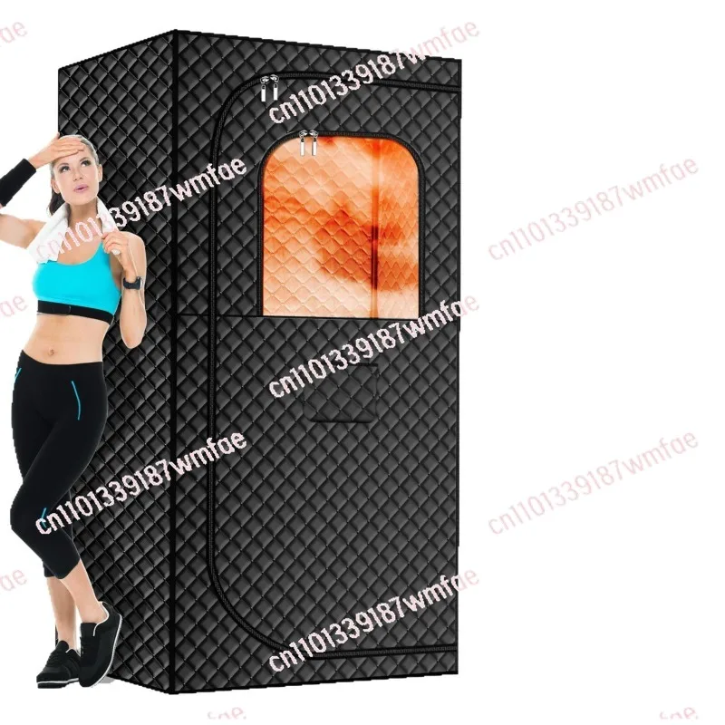Steam box Household full body sauna box Folding portable sweat steam room image 4