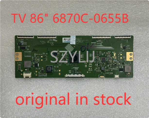 Placa Lógica Original LC860EQN-FJA1 V16 86UHD 60HZ 6870C-0655B (H/F)