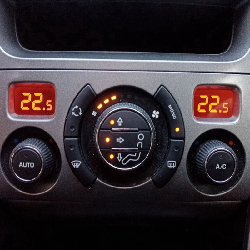 2 Stück Auto Acc Display Bildschirm Klimaanlage Informationen Bildschirm Pixel Reparatur für Peugeot 2007 308cc 2007-2013