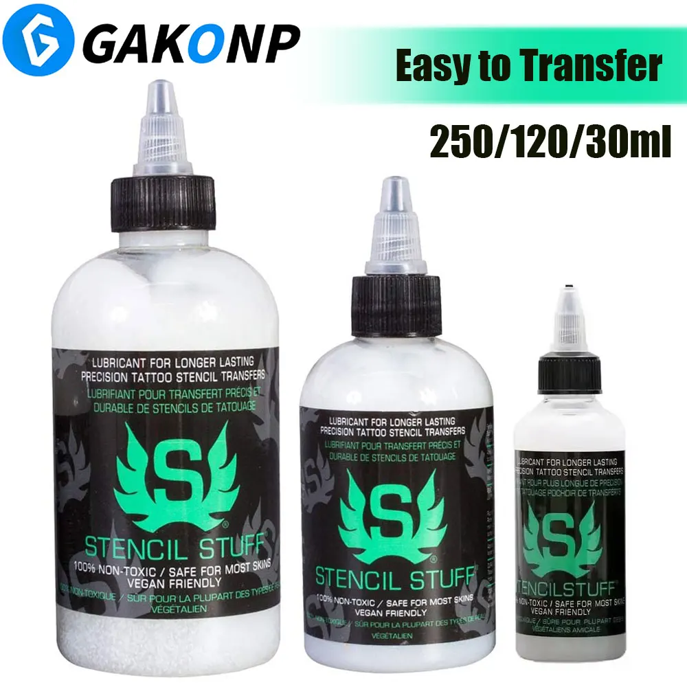 

250/120/30ML Tattoo Stencil Magic Gel Tattoo Stencil Transfer Gel Thermal Copier Gel Stuff Solution Cream Tattoo Accessories