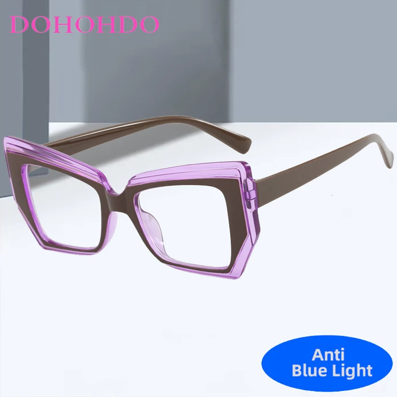 

Vintage Cat Eye Assorted Colors Anti-Blue Light Glasses Women Men New Brand Designer Computer Protection Optical Eyeglasses Очки