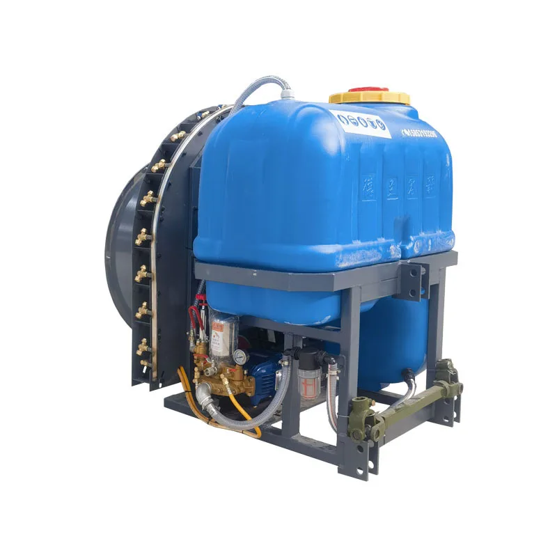 CE認証取得済みトラクタークローラー新型高速化サスペンション噴霧器500L牽引式果樹園噴霧器