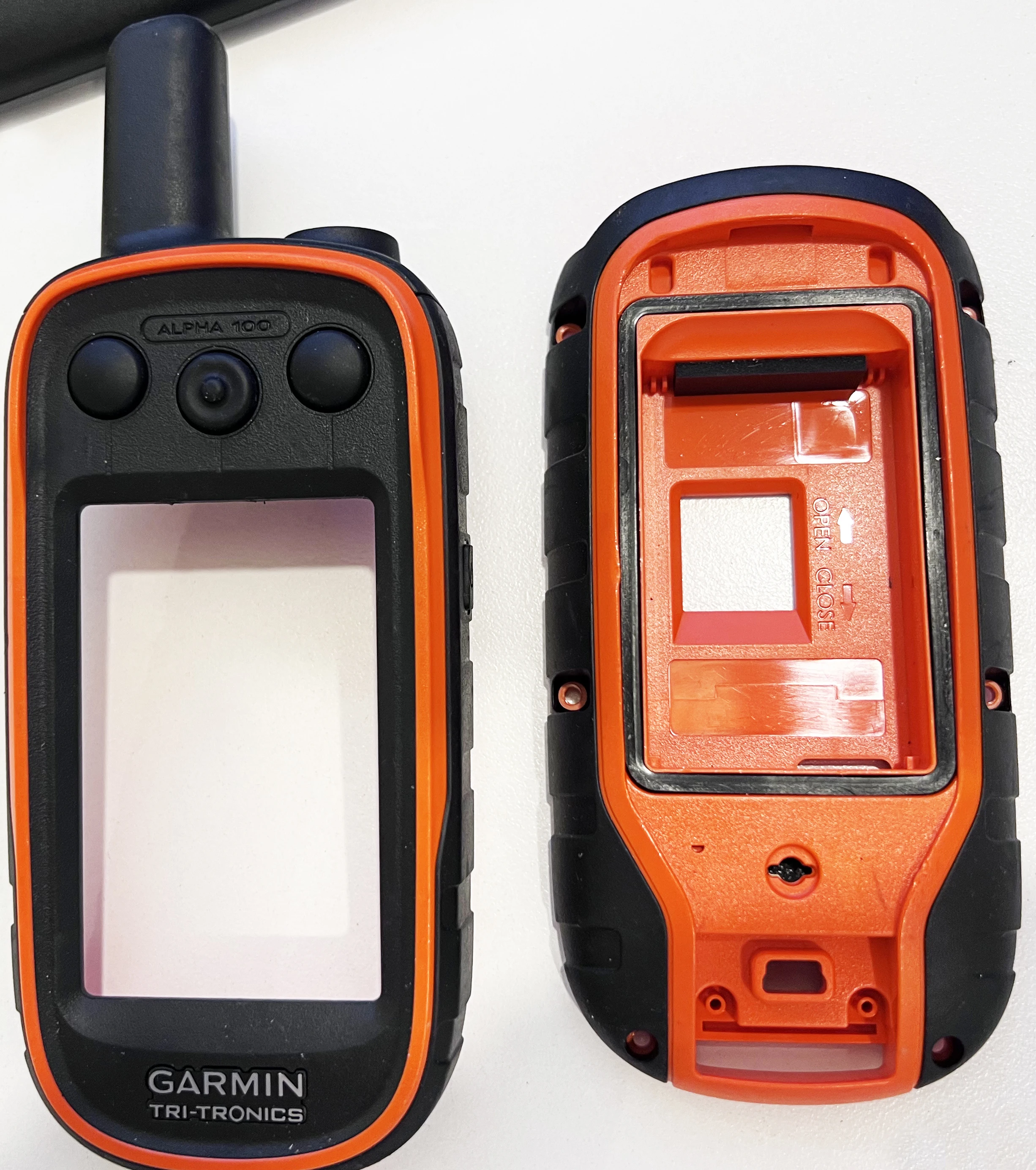 Original For Garmin Alpha 100 Alpha100 shell with traces front cover back case accessories reapir reaplcement parts