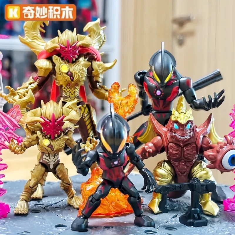 

Keeppley Ultraman Building Block Blind Box Mini First Wave Pocket Party Galaxy Victory Assembled Collectible Toy For Anime Fans