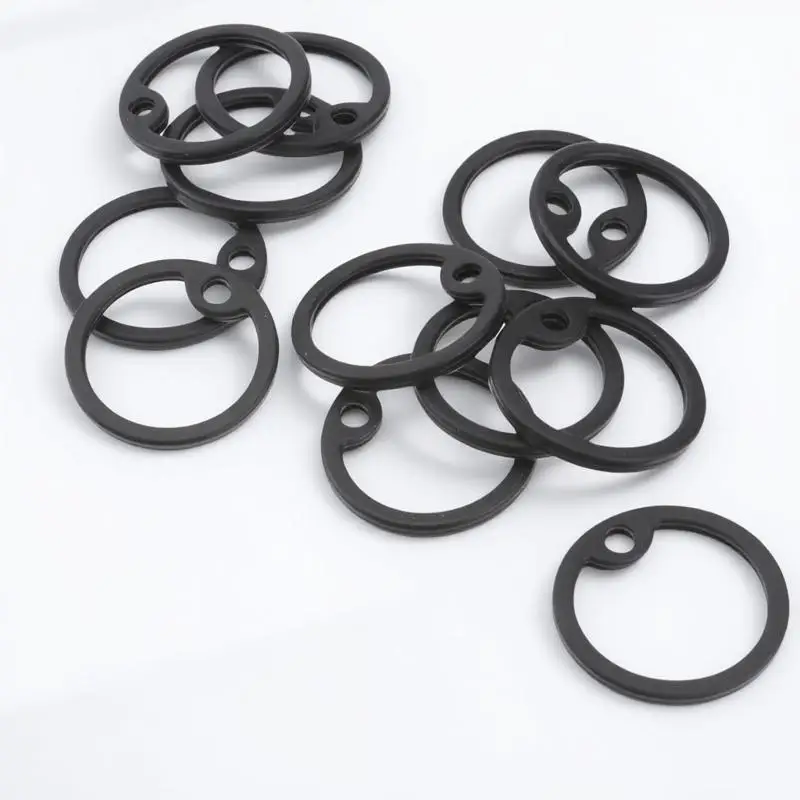 

12pcs Silicone Dog Tag Silencers Thick Durable Rubber Round For Military Pet Id Tags Mute Circle Pet Tag Silencers