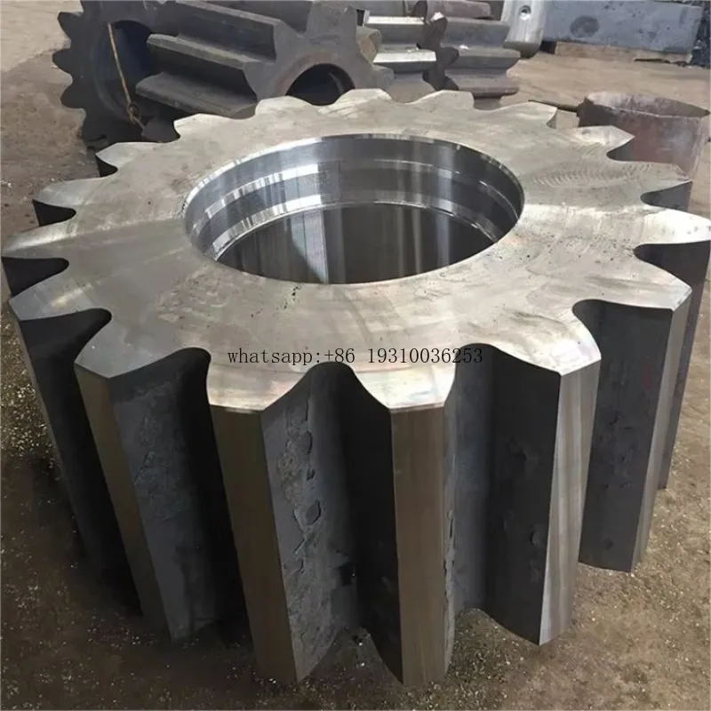 

China Professional Factory High Performance OEM Durable Large Spur Gear Ball Mill Pinion Gear Ring Customized Gear Wheel Prices