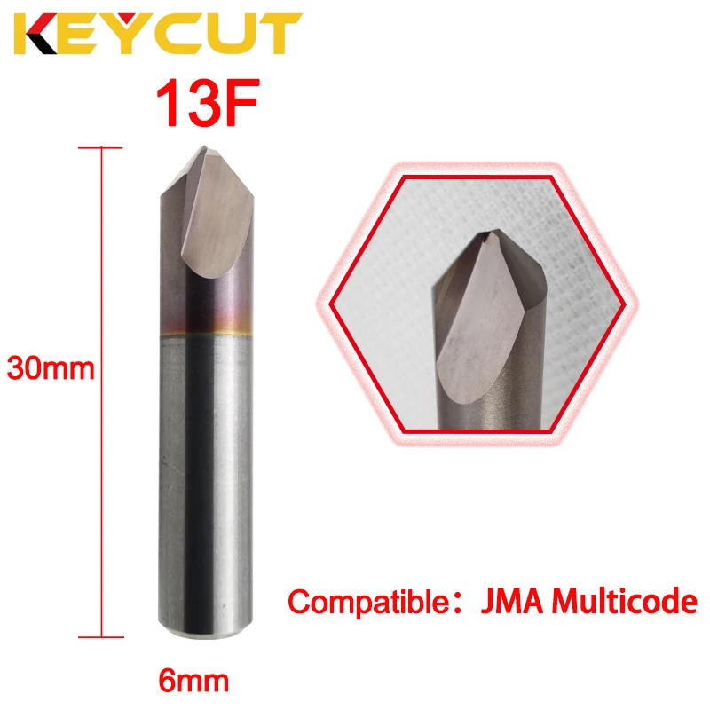 

JMA Multicode Cutter 13F Milling Cutter 90° in Carbide Aftermarket Locksmith Tools