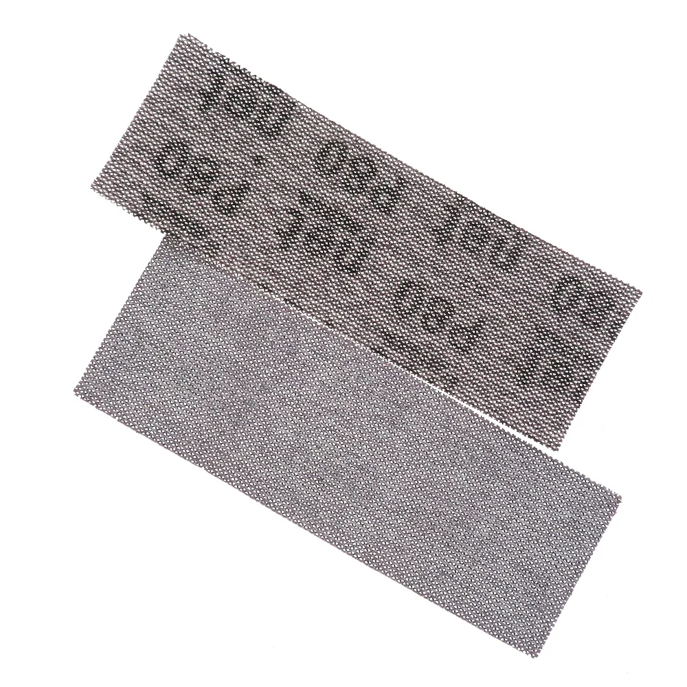 50Pcs/Box Mirka Mesh Abrasive Sanding Discs Grit 80 to 320,70 x 198mm Hook Loop Anti-Blocking Net Sandpaper for Auto Woodworking