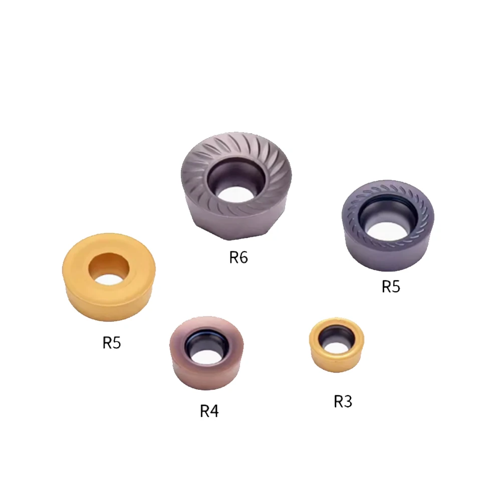 10pcs Rond Fraisage Inserts RCGT0803MO-AK H01 R4 Carbure Inserts pour SGCR/L SRDCN