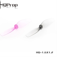 Hq Ultralight Prop 40mmx2(1.6x1.2) 40mm 2-blade Propeller 1.0mm Shaft for Moblite7 Whoop Rc Drone Fpv Racing Replace Accessories