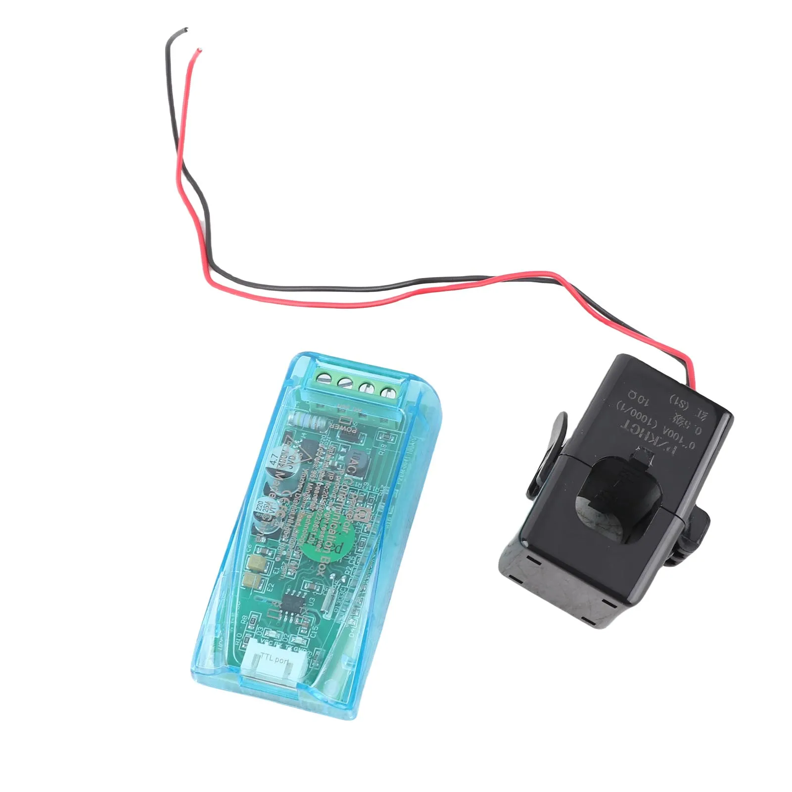 Moduł monitorowania zasilania PZEM-004T z obudową, oprogramowanie PC, induktor wzajemny