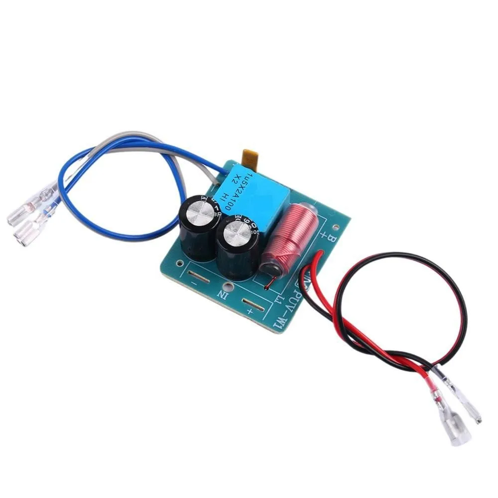 Hi-Fi Speaker Crossover 2-Way Audio Frequency Divider 65W 120Hz-20KHz 4-8Ω for 3-5.5 Inch Speaker DIY Audio Speaker Accessory