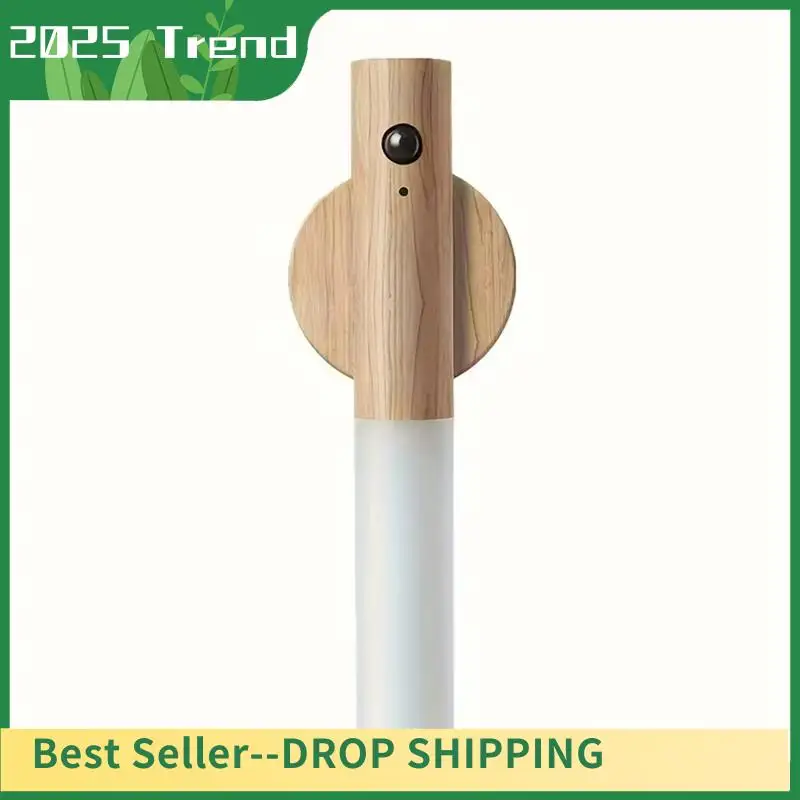 AD33 HOT Rechargeable LED Wall Light With Human Body Sensor For Home Toilet And Corridor, Intelligent Induction Night Light