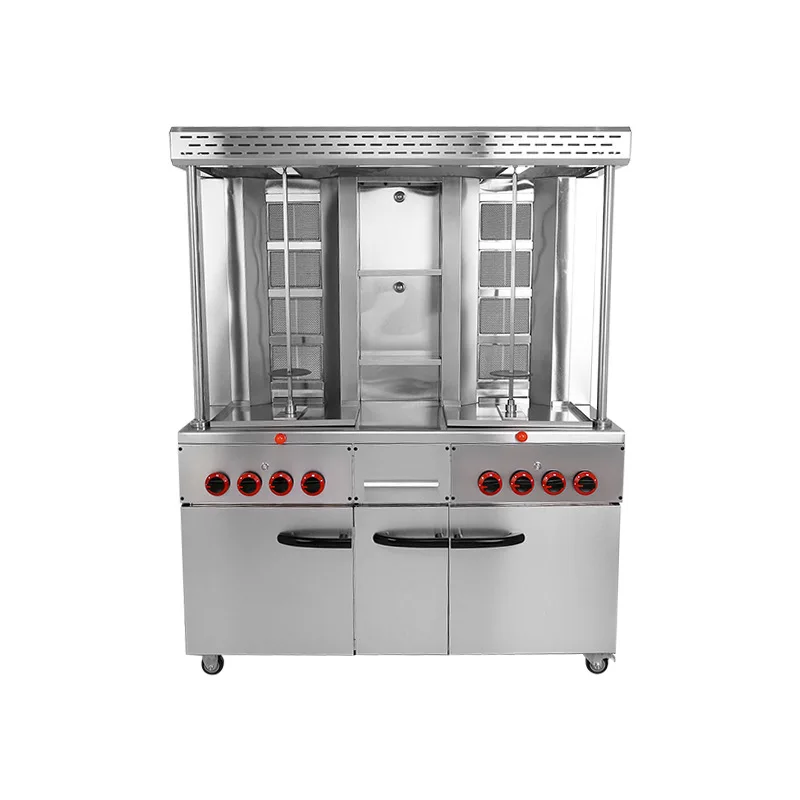 

Вертикальный роторный ближневосточный гриль Коммерческий бразильский