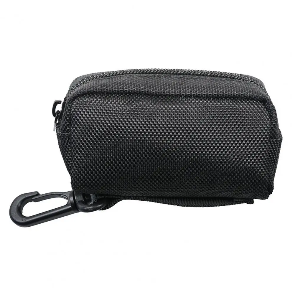 Golf Bag with Belt Clip Mini Golf Waist Bag with Clip Golf Ball Storage Pouch Tee Holder Zippered Accessory Bag for Men Women
