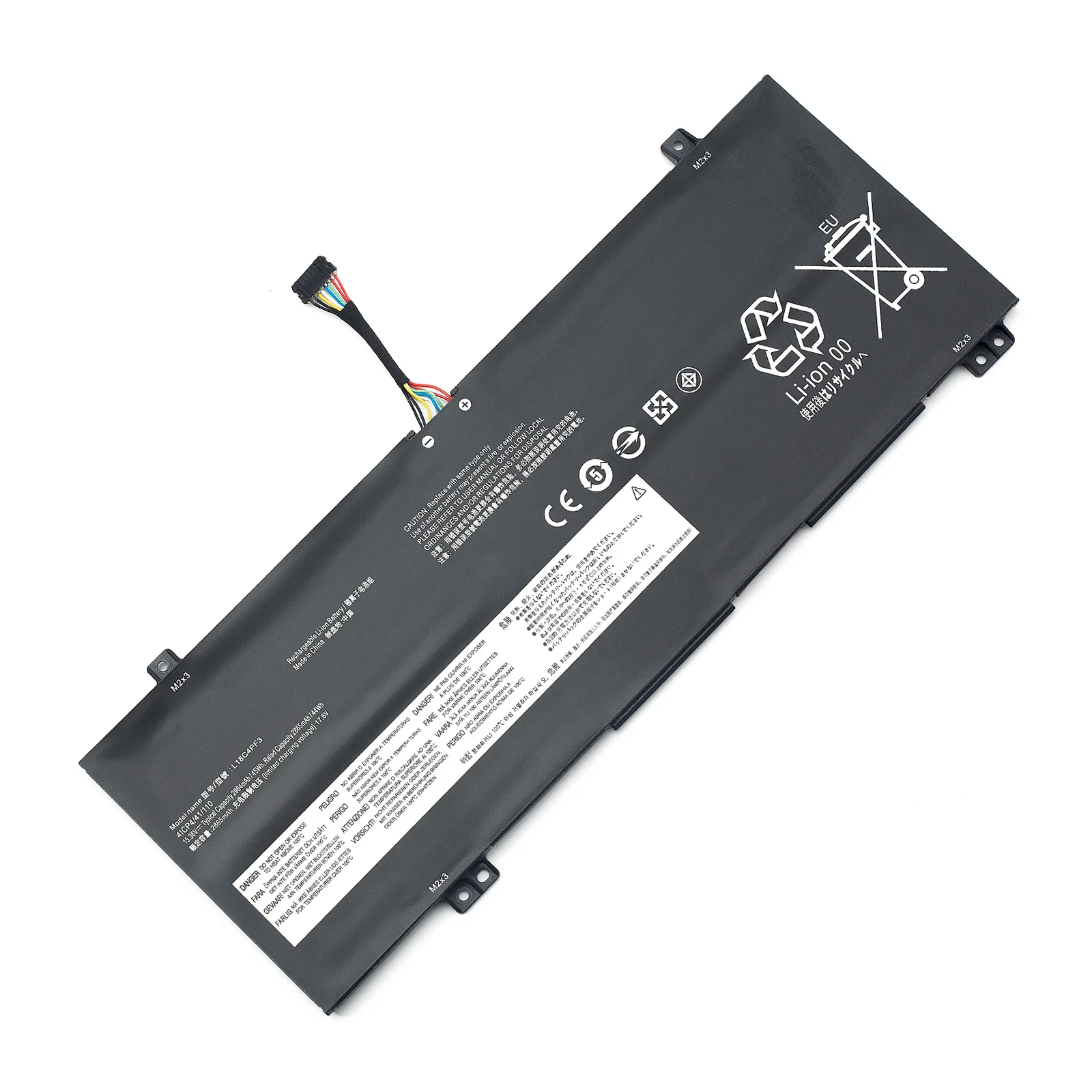 BVBH-bateria do portátil compatível com Lenovo IdeaPad, C340-14api, S540-14IL, Flex-14IML, L18M4PF4, L18M4PF3, L18C4PF4, L18M4PF3