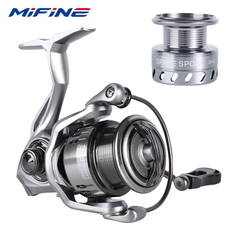 mifine-tourment-スピニングフィッシングリール-最大ドラグ力-8kg-サイズ-800-4000、ギア比-51-1、6-1bb、海水・淡水対応、バス・トラウトリール