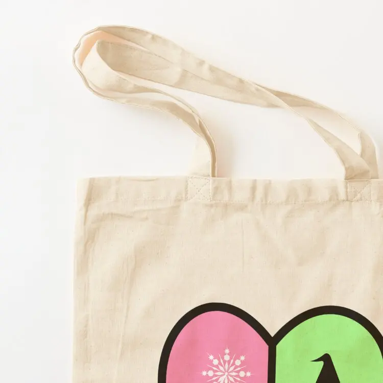 شريرة القلب الموسيقي Elphaba Glinda الرموز حمل حقيبة قماش شخصية حمل حقيبة عربة التسوق أكياس حقيبة نسائية #3