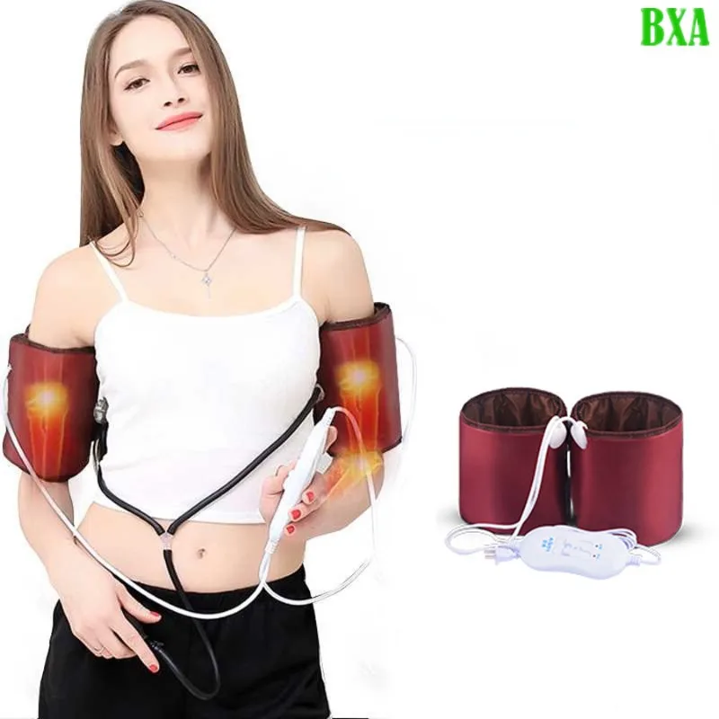 Household Massage Therapy 220v Electric Arm Massager with Vibration Heating Hand Wrist Elbow Joint Pain Device Kneading Massager