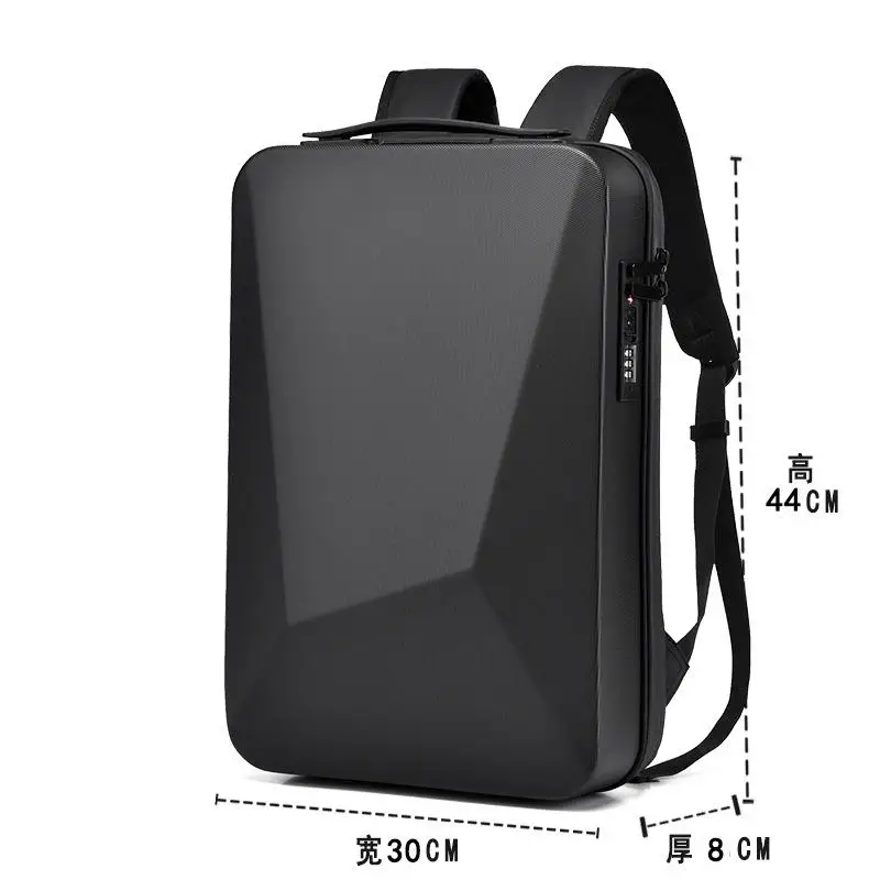 

Hard Shell Backpack Men's Trendy Cycling Bike Bag Multifunctional E-sports Computer Bag Password Anti-theft Travel Backpack