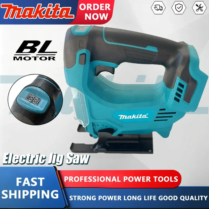

Makita Cordless Electric Jig Saw Portable Jigsaw Multi-Function Woodworking Tools Fit Makita 18V Battery