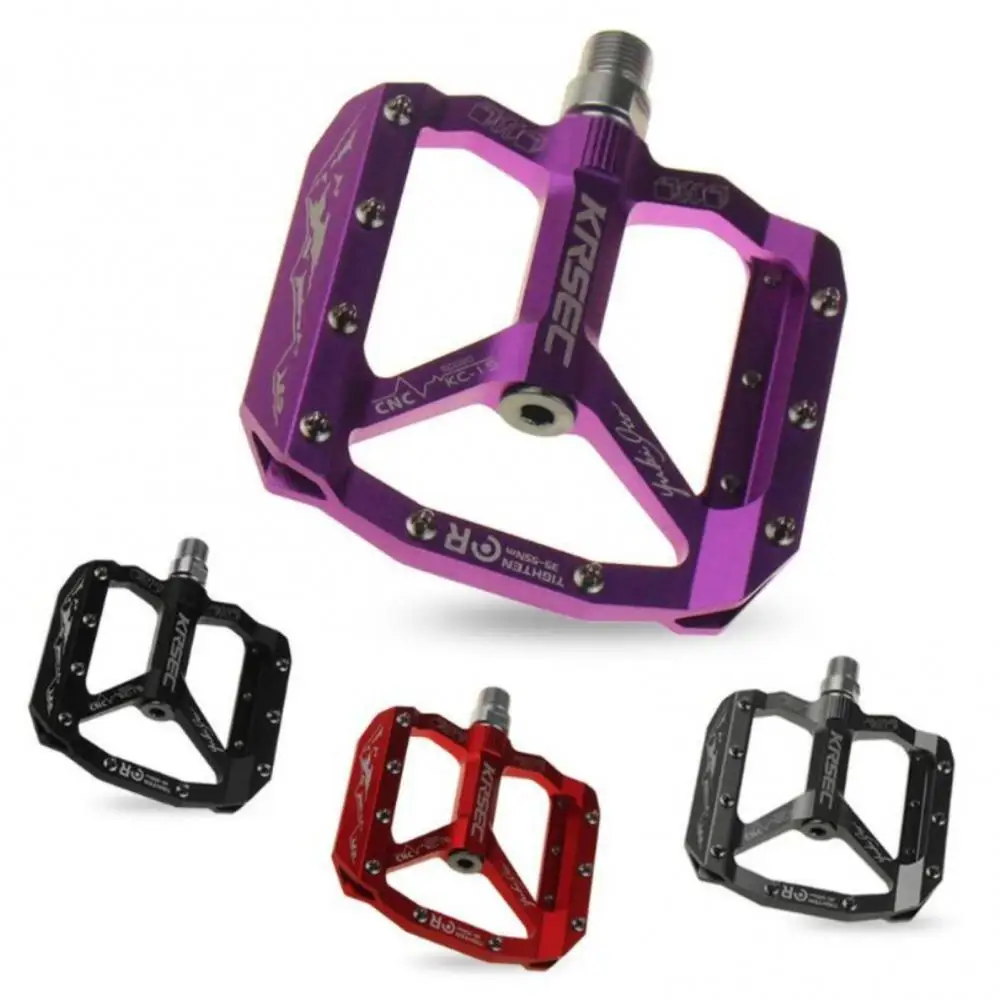 MTB Cycling Pedals DU Sealed Bearing Ultralight Aluminum Alloy Footboard Anti-Slip Pedals DH Parts