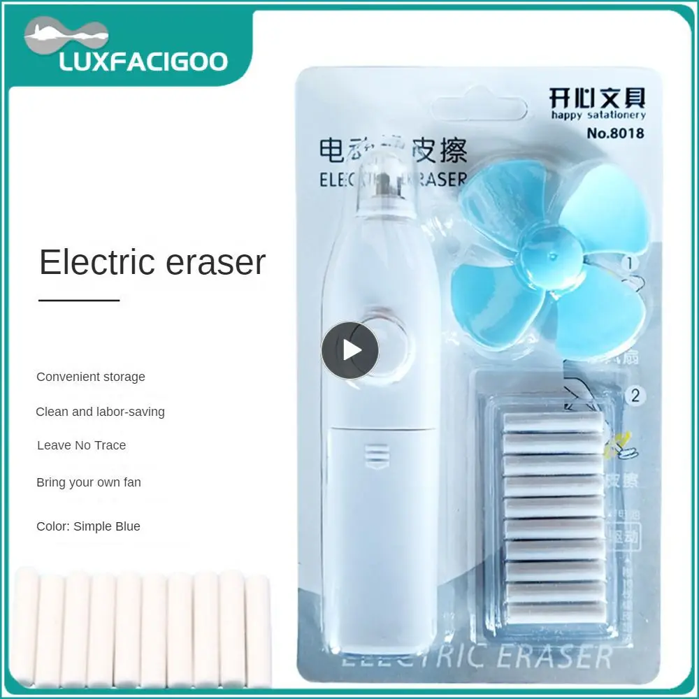 Cartoon Eraser Soft Texture Long Battery Life Painting Eraser Low Noise Precise Automatic Eraser Drawing Tools Press The Eraser